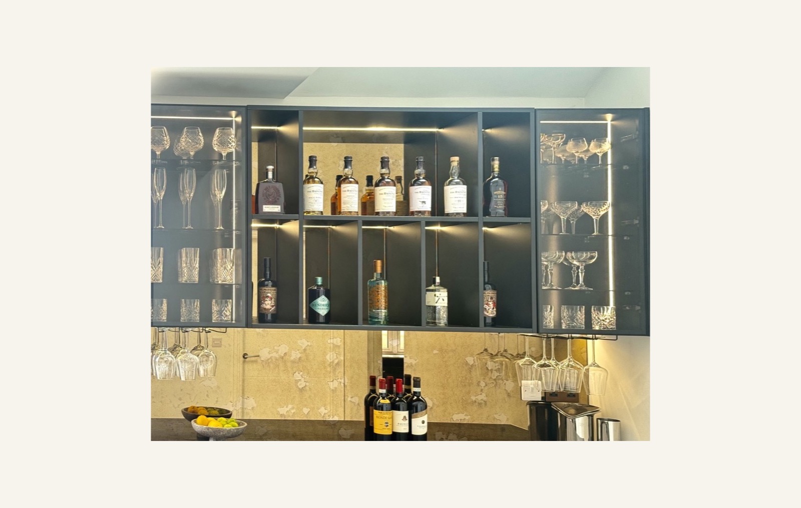 Bespoke Home Bar bar project
